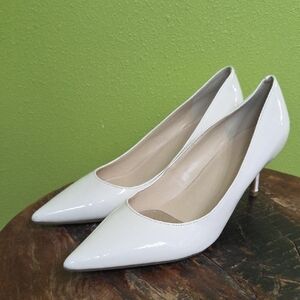 Elegant White Women's Pumps